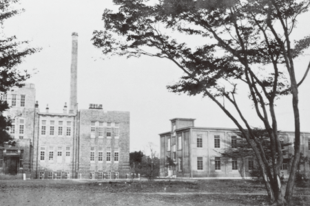 発足当時の理化学研究所(東京·文京区)